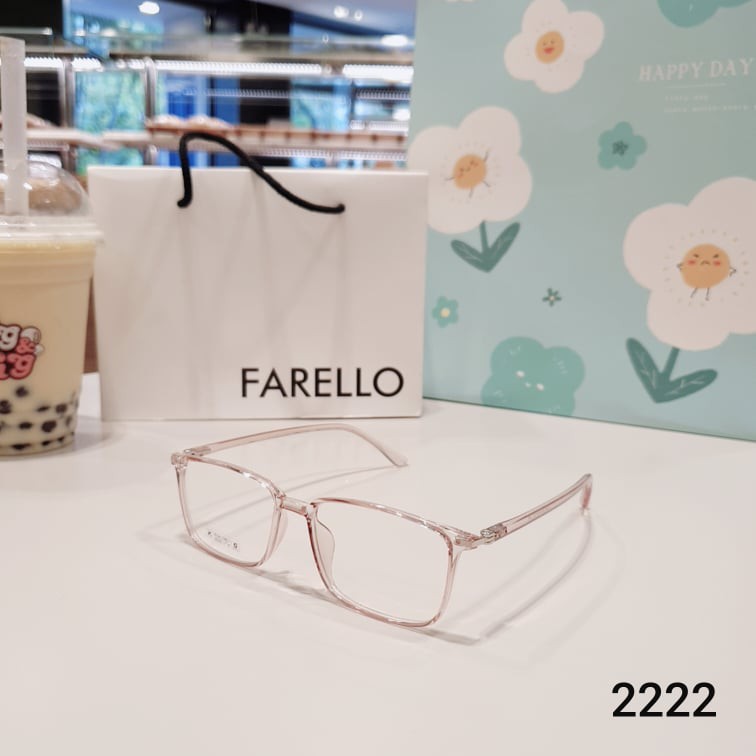 Gọng kính trong suốt nam nữ Lilyeyewear nhựa dẻo, mắt vuông, nhiều màu - Y2222 | BigBuy360 - bigbuy360.vn