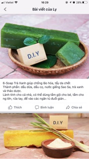 Set 8 bánh Soap thơm thảo dược không hoá chất