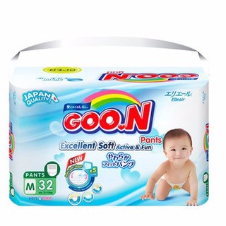 Bỉm dán/quần goon slim bịch trung size m38/l32/xl30/m32/l26/xl22/xxl20