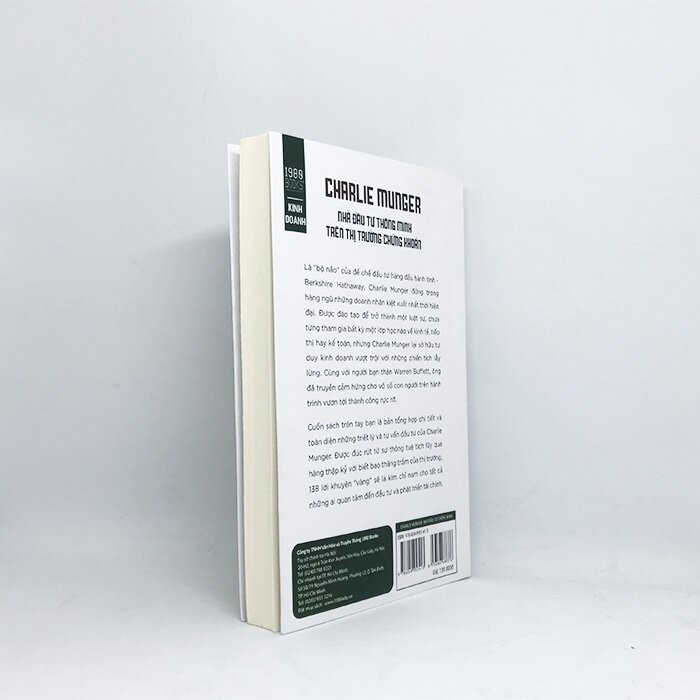 Sách – Nhà Đầu Tư Thông Minh Trên Thị Trường Chứng Khoán - Charlie Munger