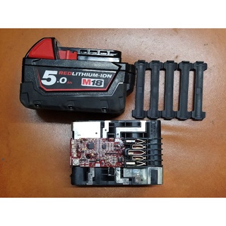 Vỏ mạch zin Milwaukee 18v 2 hàng cell