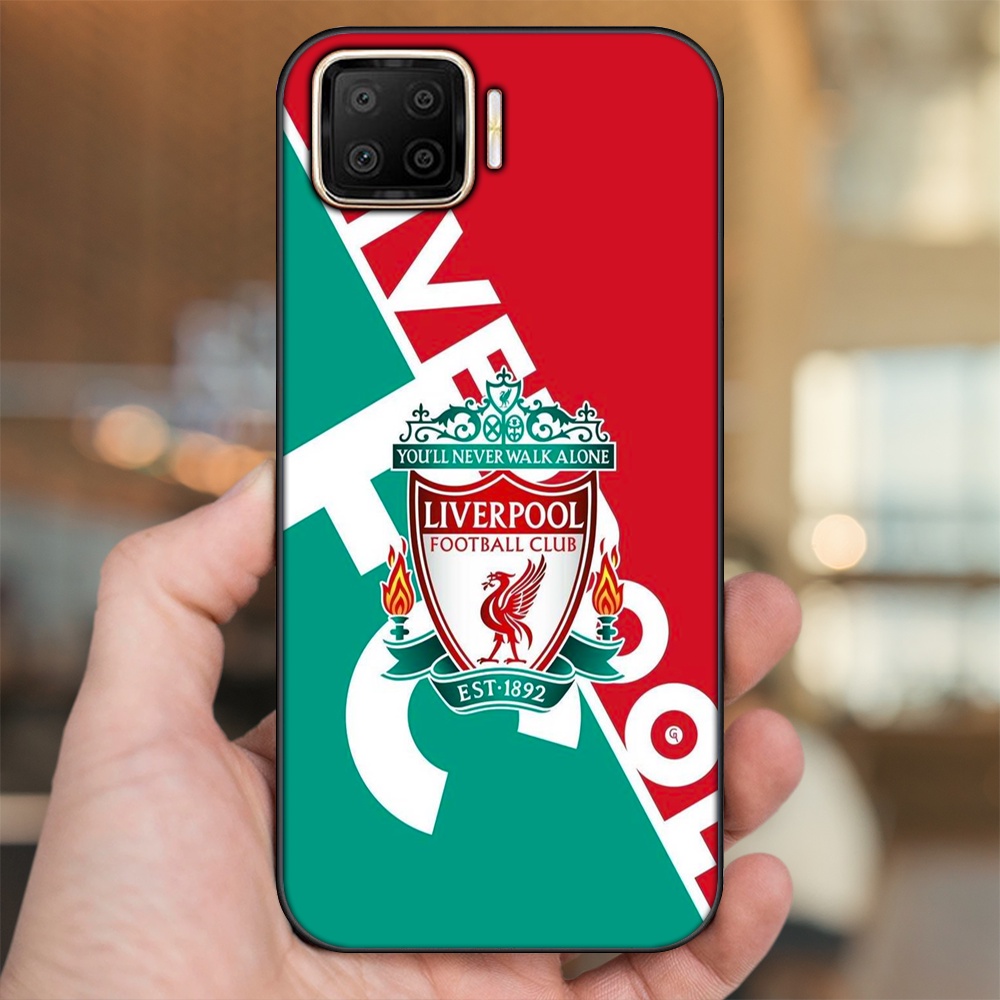 Ốp lưng Oppo A73, A93 4G viền đen in hình Liverpool FC