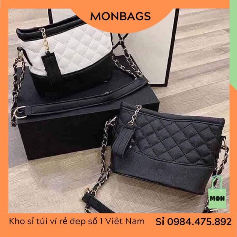 Túi Xách Nữ Hobo Ngọc Trinh Đi Chơi Đi Làm MonBags 2 Màu | BigBuy360 - bigbuy360.vn