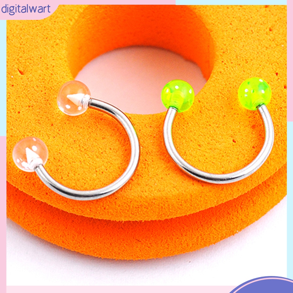 Bộ 7 chiếc khuyên cơ thể bằng thép không gỉ  16g cao cấp