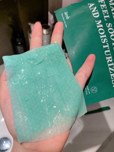 Mặt nạ Aroh rau má mát lạnh date 2026 ❄️