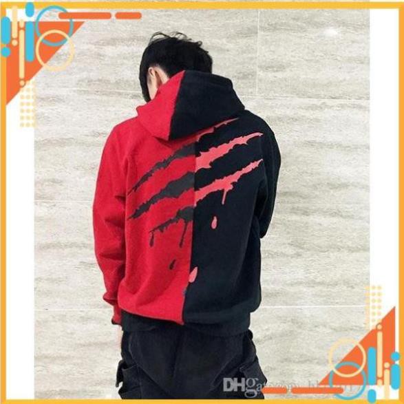 [FreeShip]  ÁO HOODIE HÌNH VẾT CÀO CỰC CHẤT TP