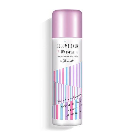 Xịt Chống Nắng Naris Cosmetic SPF50+/PA+++ 80g Parasola Illumi Skin UV Spray ( Tím)