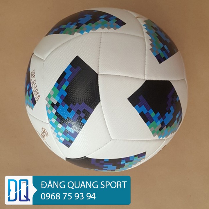 Quả bóng đá World Cup 2018 TELSTAR size 5 ( tặng kèm kim bơm bóng và túi lưới đựng bóng )