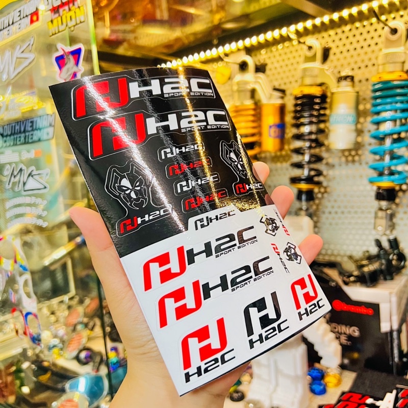 Tem Decal Set Sticker H2C ✌