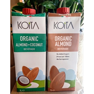 Sữa hạnh nhân hữu cơ Koita 1L (vị hạnh nhân vị dừa)