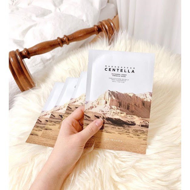 [Tem Chính Hãng] Mặt nạ dưỡng ẩm, làm diu da Skin1004 Madagascar Centella Watergel Sheet Ampoule Mask Hàn Quốc 25ml