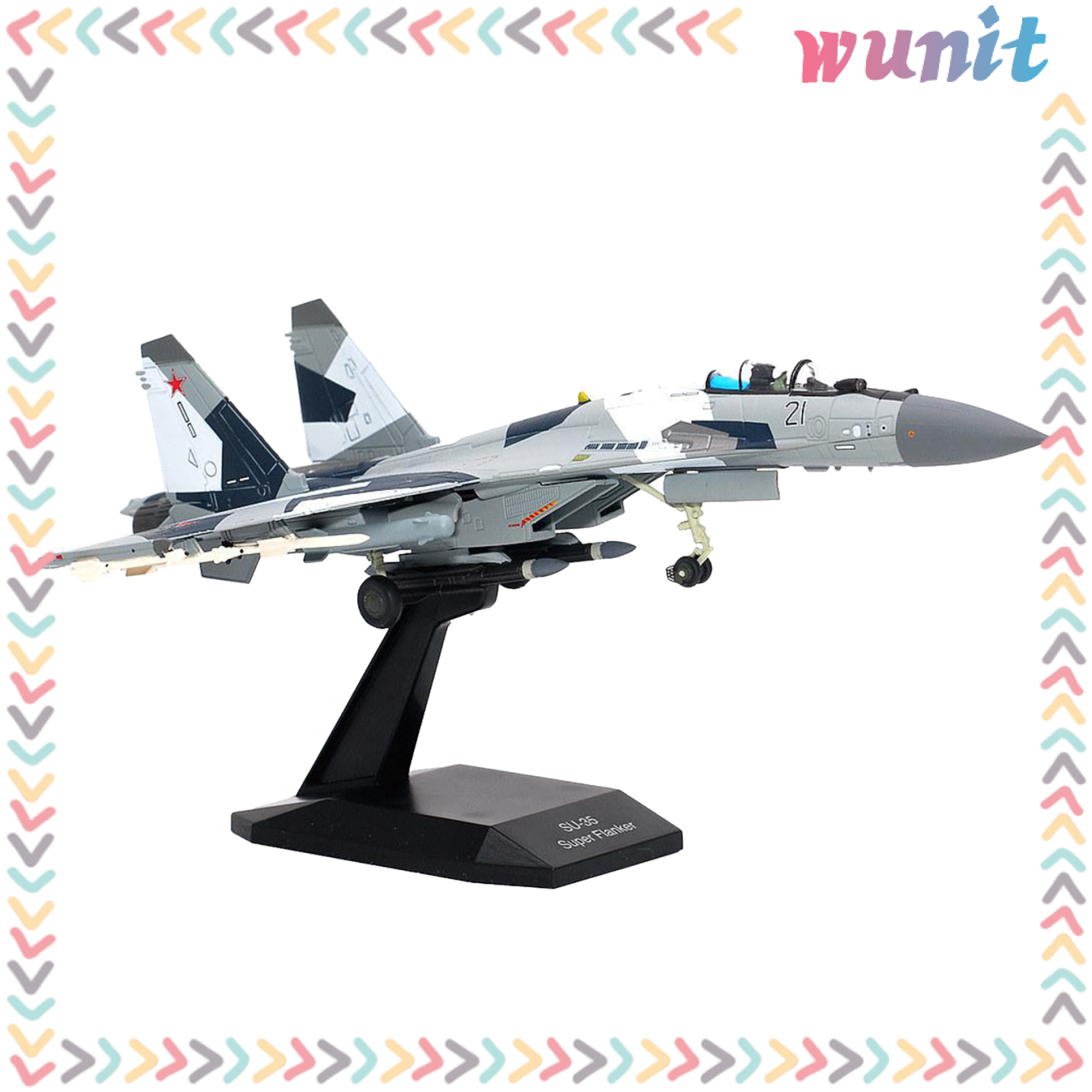 Mô Hình Máy Bay Chiến Đấu Su-35 Tỉ Lệ 1 / 100