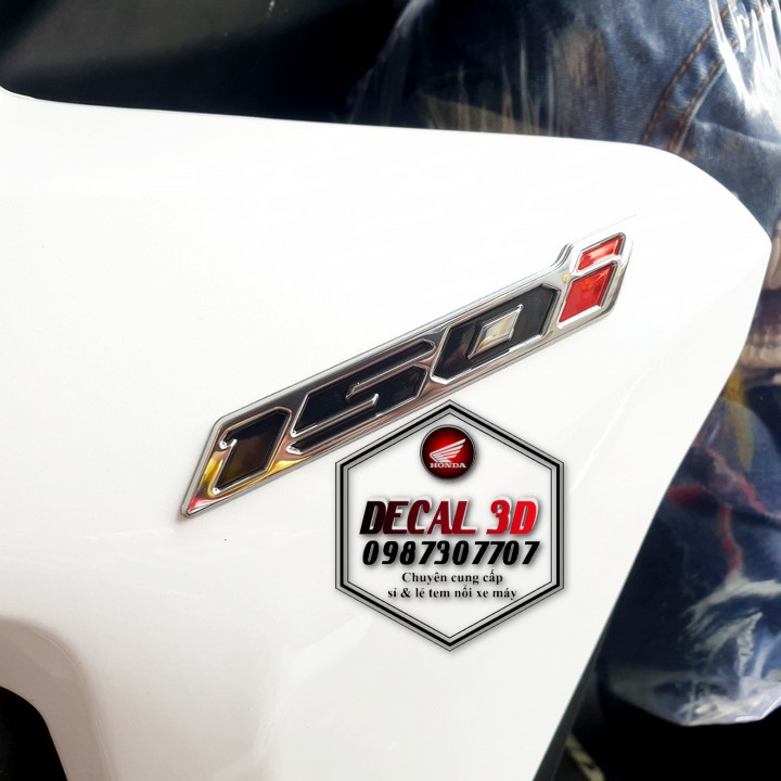 TEM SỐ 150i cho CLICK hàng chính hãng nhập khẩu Thái Lan