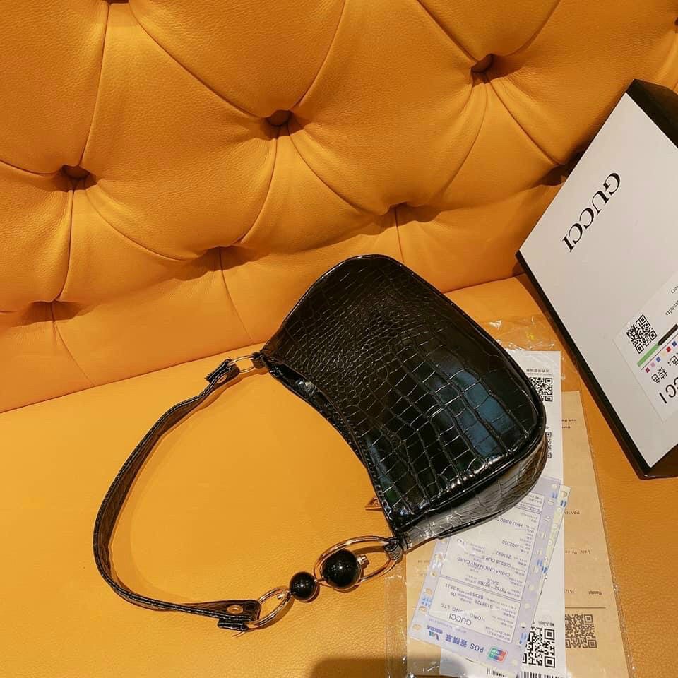 Túi Kẹp Nách Dây Phối Ngọc Siêu Xinh TX901