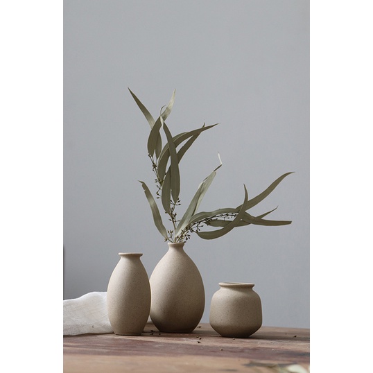 LỌ HOA BẰNG GỐM MINI NGHỆ THUẬT CẮM HOA , TRANG TRÍ NHÀ CỬA , BÌNH HOA TIMEDECOR