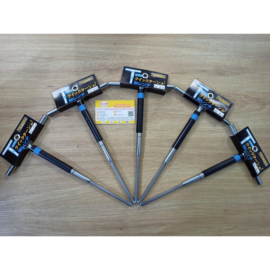 Lục giác chữ T 6.0mm TL- 6.0 Tsunoda Nhật Bản Chính Hãng