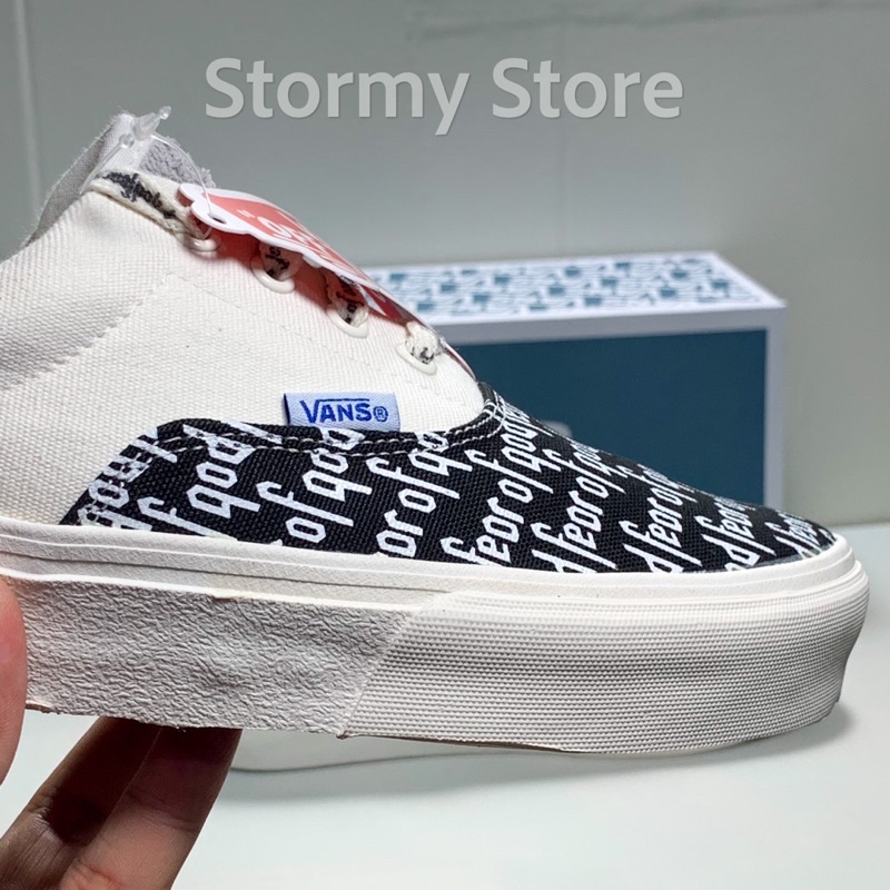 Giày vans Fog Thể Thao Nam Nữ Full Box Xanh