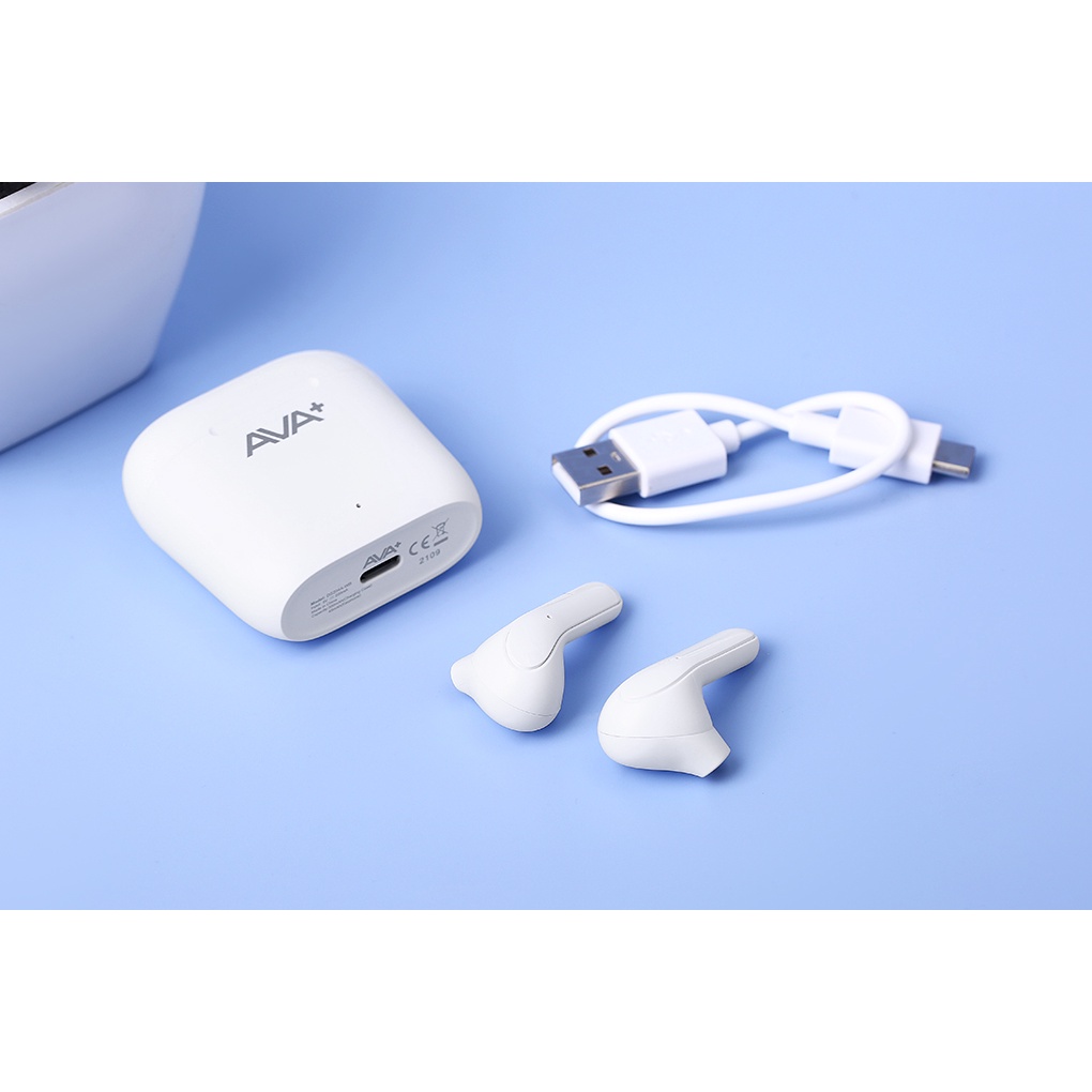 Tai nghe Bluetooth TWS AVA+ DS204A-WB - Chính hãng BH 12 tháng