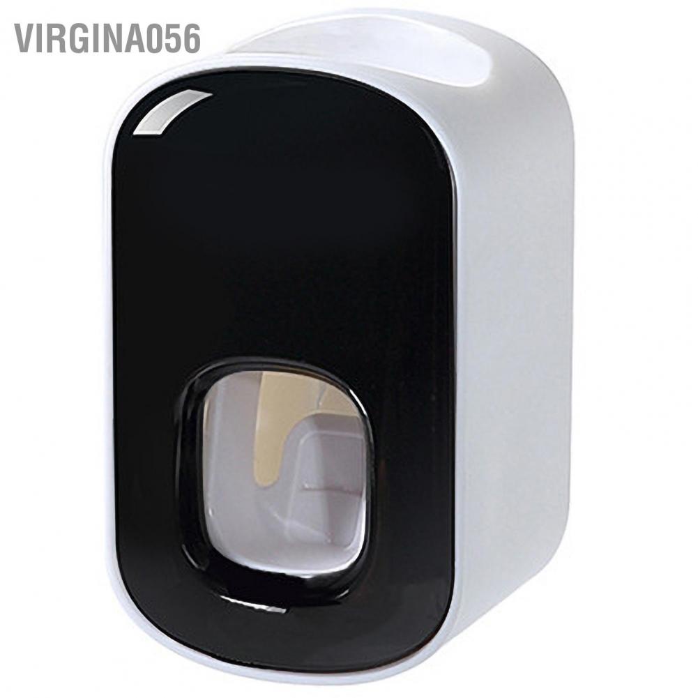 Máy phân phối kem đánh răng tự động treo tường cho phòng tắm với 2 đầu ép