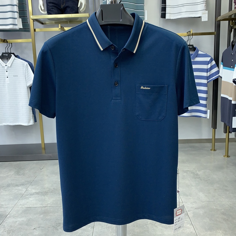 Áo polo nam basic cấp lịch lãm in ngực M6-PHSHOP204