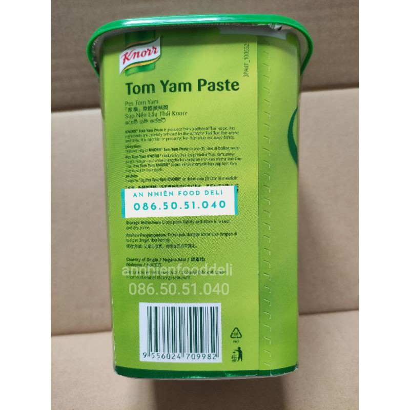 Súp Nền Lẩu Thái hiệu Knorr Tom Yam Paste 1,5KG