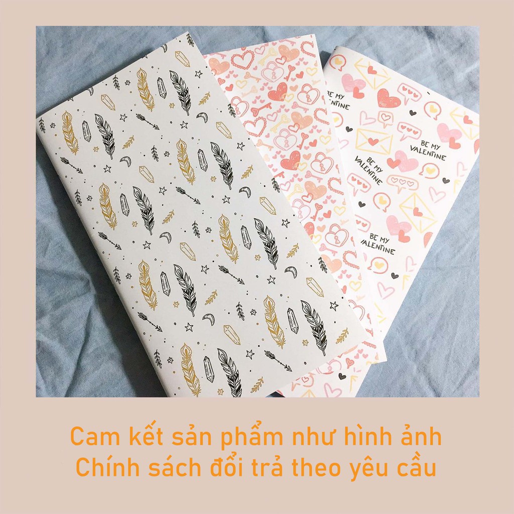 Sổ tay bán hàng lên kế  hoạch nhập hàng bán hàng tồn kho bìa mềm 64 trang