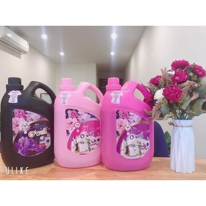Nước giặt, Nước giặt xả owell HƯƠNG NGÀN HOA- HƯƠNG GIÓ XUÂN- HƯƠNG GIÓ BIỂN- HƯƠNG ĐAM MÊ 3.5L
