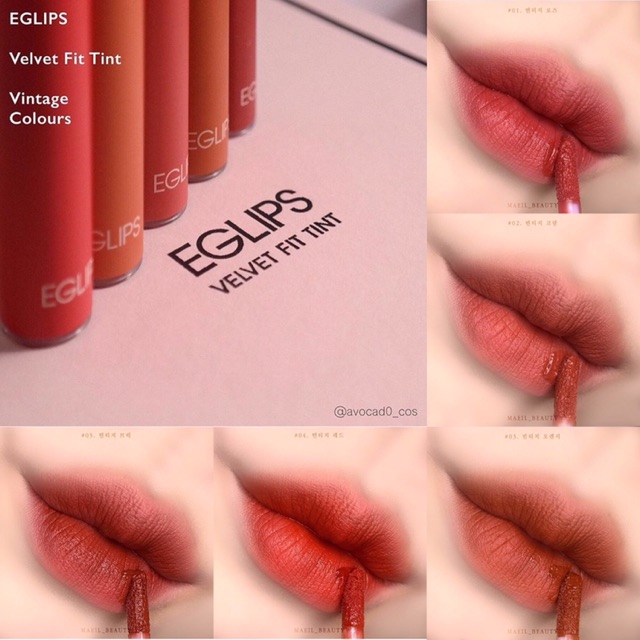 [THANH LÍ DATE 11/2021] SON KEM EGLIPS VELVET FIT TINT