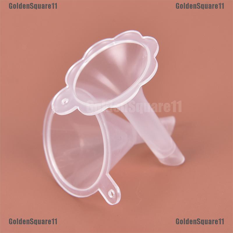 Set 10 Phễu Nhựa Nhỏ Dễ Thương Dùng Chiết Nước Hoa / Dầu Thơm