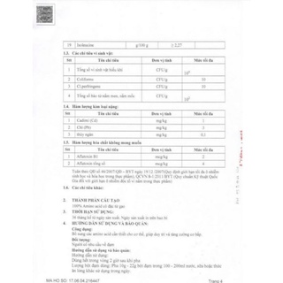 RICE Amino bổ Xung chất Đạm