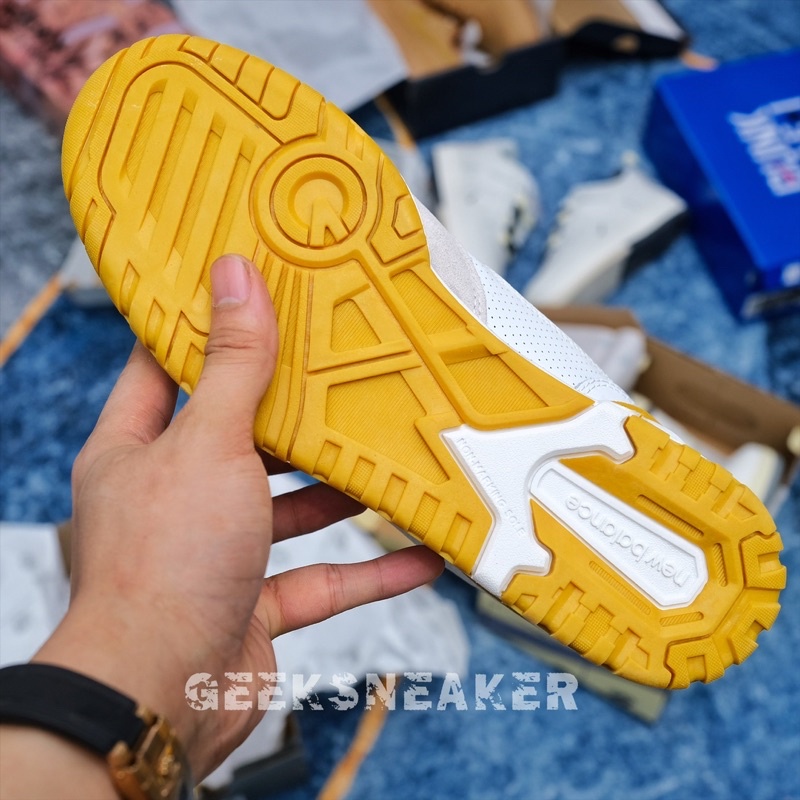 [GeekSneaker] Giày NB New Balance 550 Varsity Gold | NB550 Vàng Trắng