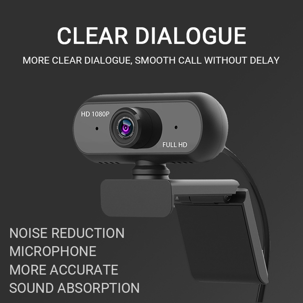 Webcam USB Camera Cho Máy Tính 110 Độ Phát Trực Tiếp Màn Hình Rộng Webcam Cho Cuộc Gọi Video Ghi Âm Hội Nghị Và Trò Chơi