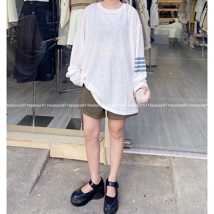 Phông giấy tay dài kẻ tay