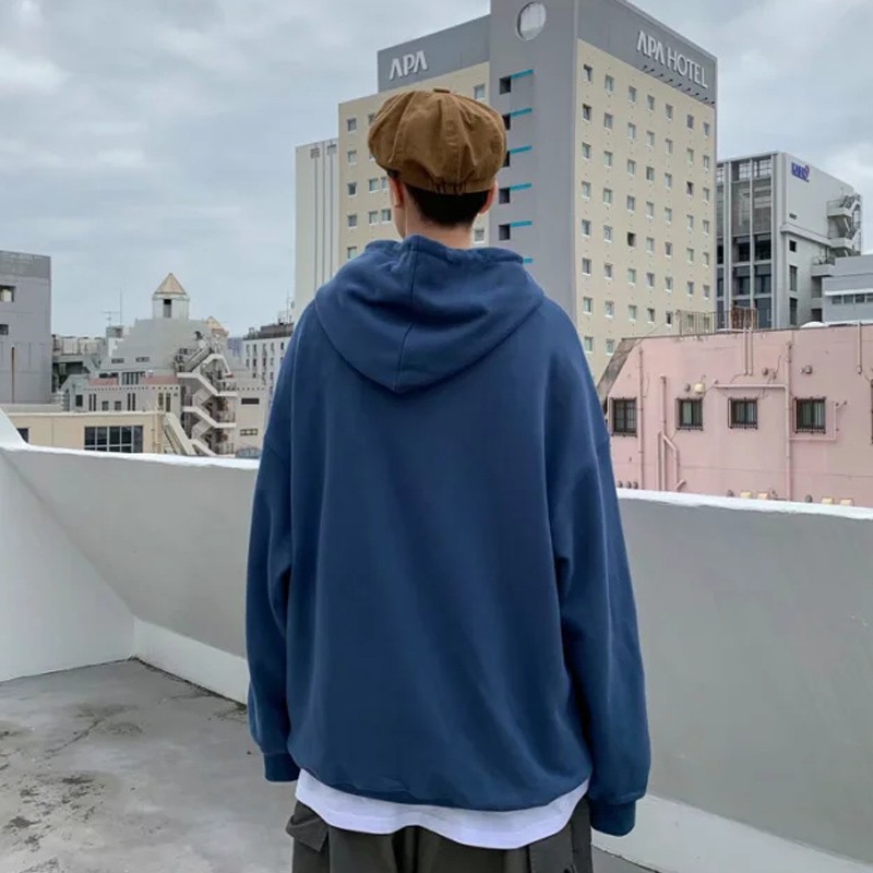 Áo Nỉ Nam Dài Tay Có Mũ Thời Trang Hàn | BigBuy360 - bigbuy360.vn