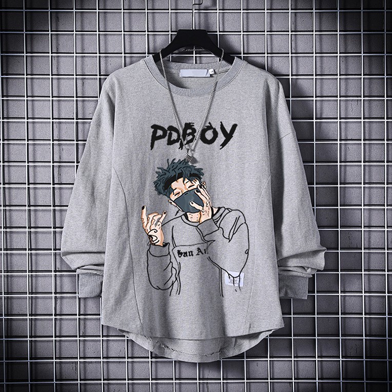 Áo Thun Nam Dài Tay Cổ Tròn In Họa Tiết Chữ PDBOY Phong Cách Trẻ Trung Thời Trang Zenkonu TOP NAM 1000126 | BigBuy360 - bigbuy360.vn