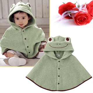Áo Choàng Hình Thú Vải Nỉ Cho Bé