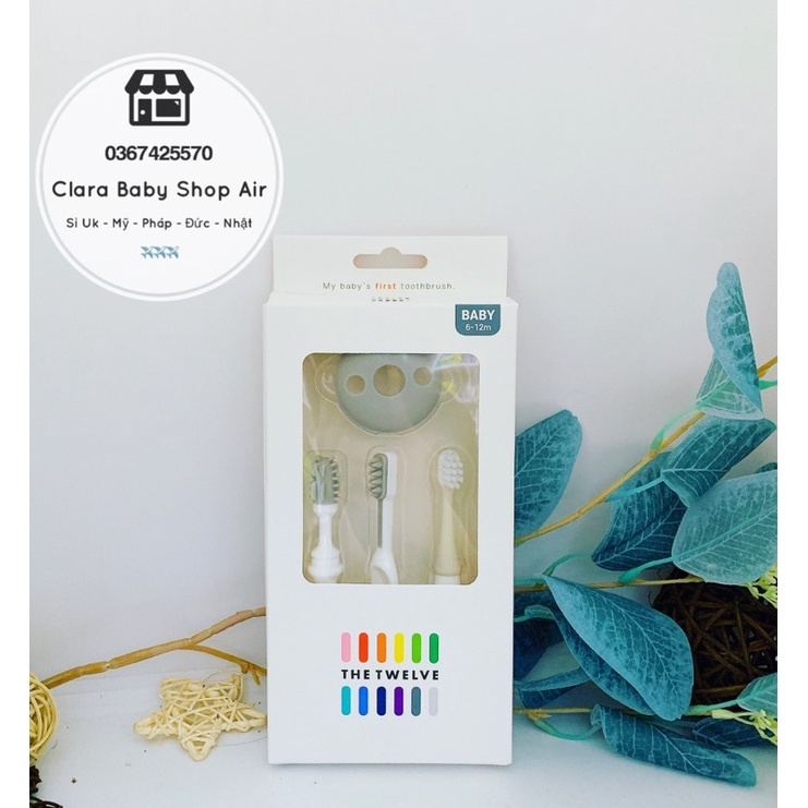 SET BÀN CHẢI 3 GIAI ĐOẠN THE TWELVE HÀN QUỐC