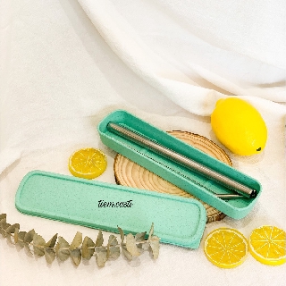 Hộp đựng ống hút lúa mạch - Sống Xanh