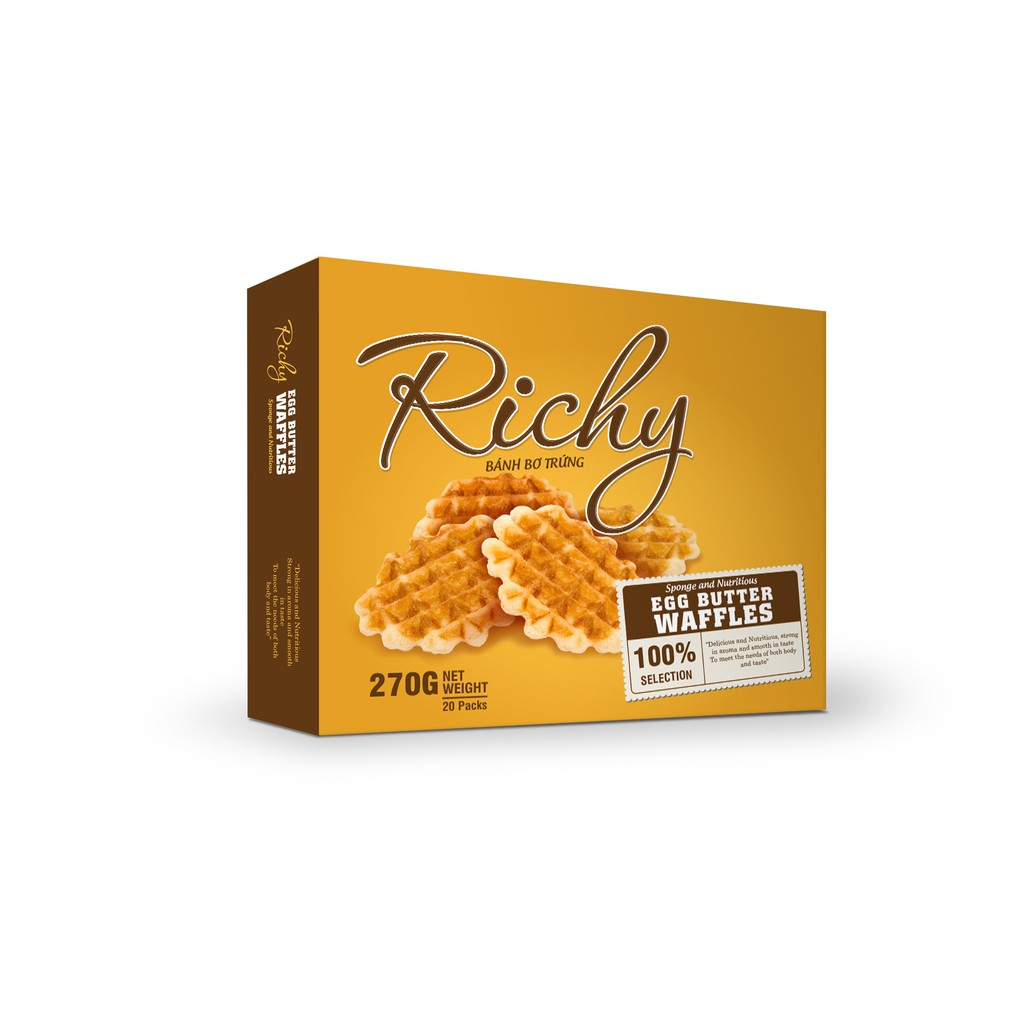 Bánh Richy bơ trứng hộp 270g