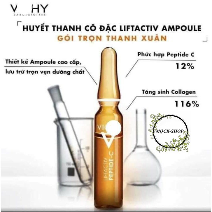 Serum giảm thâm nám tàn nhan ban đêm Vichy Liftactiv Specialist Ampoule Glyco C ngăn lão hóa sáng da (CAO CẤP) | BigBuy360 - bigbuy360.vn