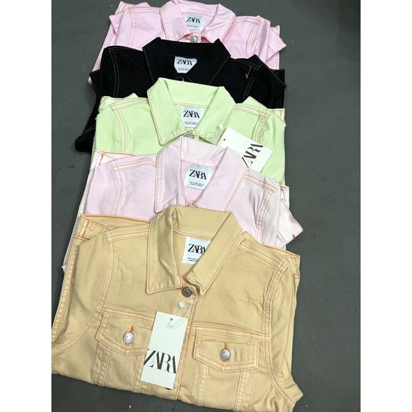 ÁO JACKET JEANS Z@RA - ẢNH CHỤP THẬT