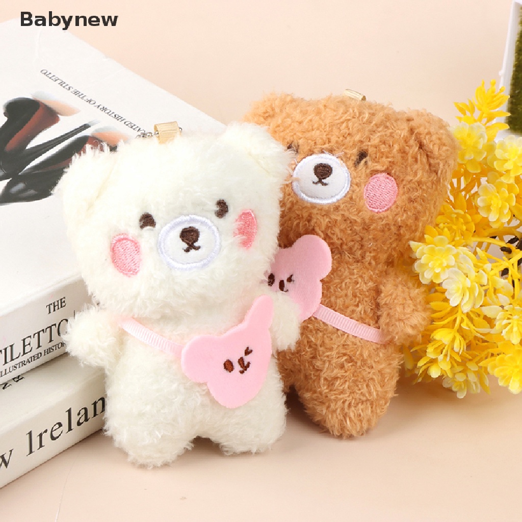 Móc Khóa Gấu Bông 12CM Đeo Ba Lô Dễ Thương