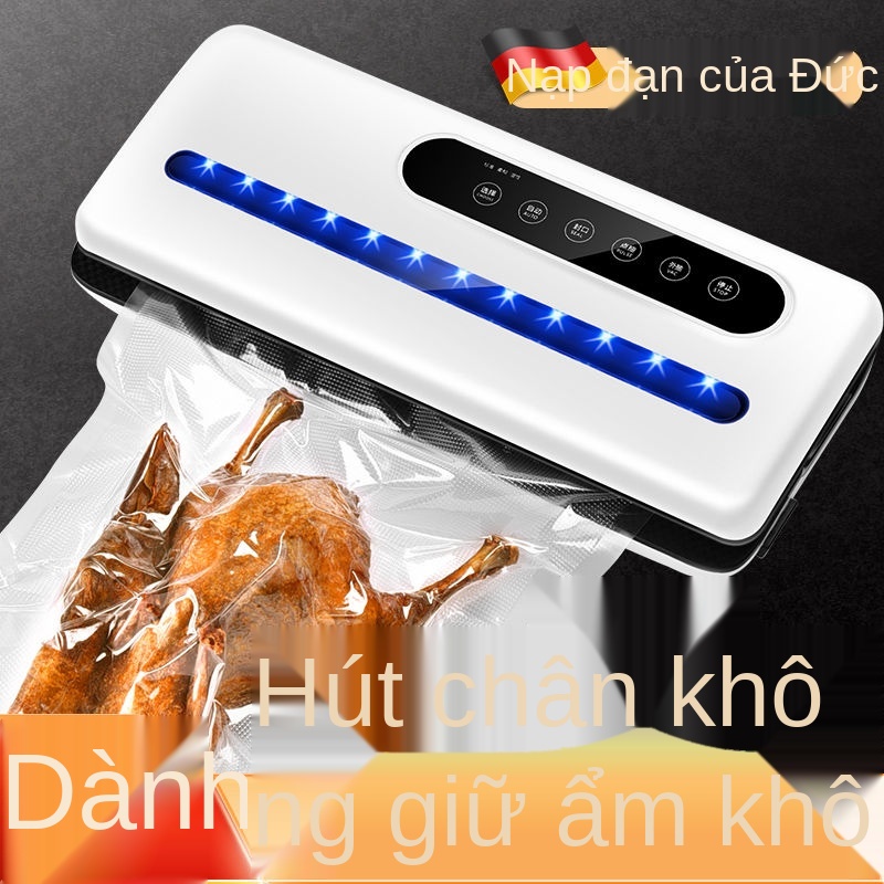 Máy đóng gói chân không Thương mại Hoàn toàn tự động Túi hút chân không gia đình Bảo quản thực phẩm Máy hút chân không N