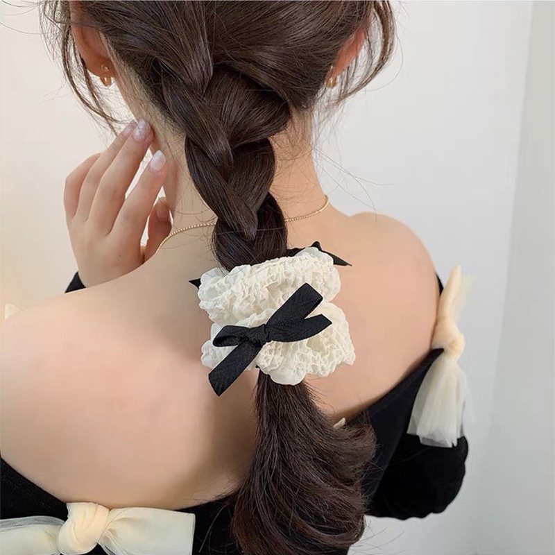 Dây Buộc Tóc Cao Su Co Giãn Thời Trang Hàn Quốc Cho Nữ