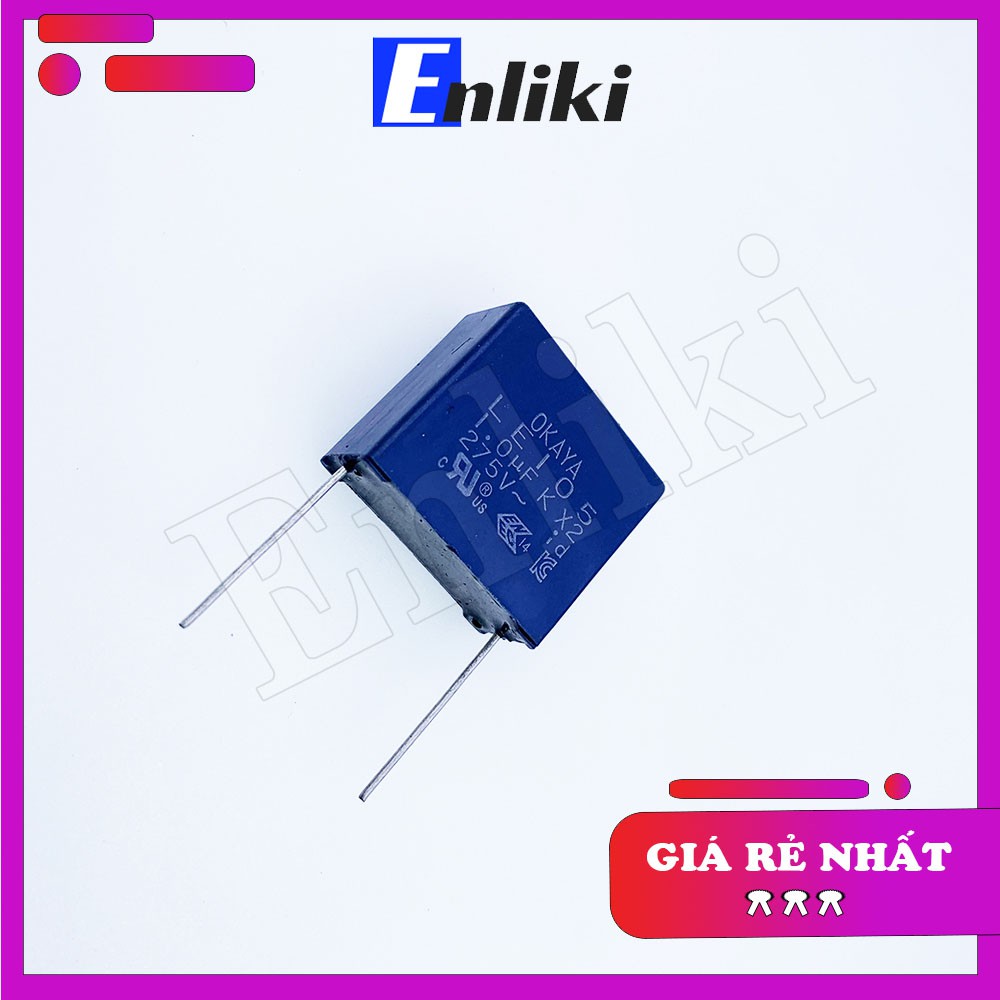 Tụ 1uF 275V OKAYA 105 20mm