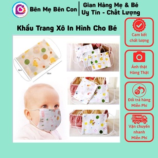 Khẩu trang xô cho bé chống khói bụi 🚀🚀Hàng Xuất Nhật 🚀🚀