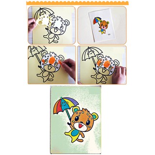 [Hot] Tranh cát cho bé kích thước 15*20cm
