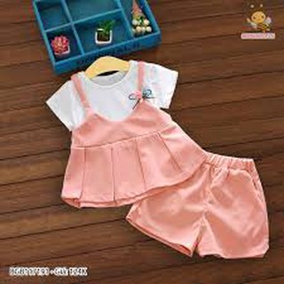 S30 rập cắt may bộ bé gái mã 3000