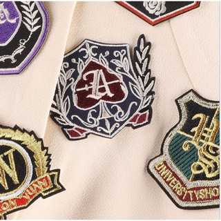 Sticker thêu, patch thêu dán quần áo, mũ, nón
