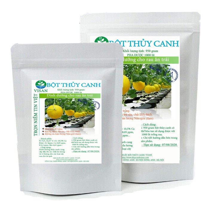 Dung dịch thủy canh Combo  5 quả 140k tặng 1 bút tds